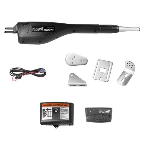 Mighty Mule MM271 Single Arm Gate Opener 12 V AC/Battery Powered Automatic Gate Opener