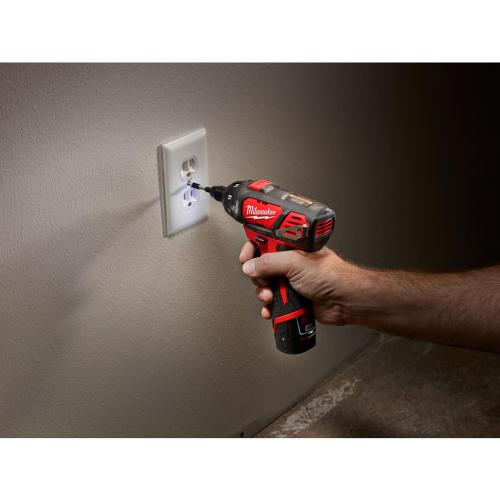 Milwaukee M12 Brushed Cordless Battery Operated Screwdriver Kit
