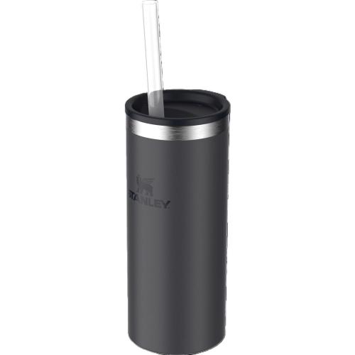 Stanley Everyday Slim Can 10 oz Black 2.0 BPA Free Cooling Cup