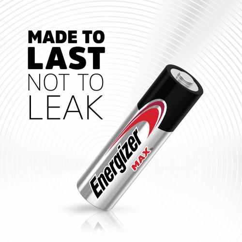 Energizer Max AA Alkaline Batteries 4 pk Carded