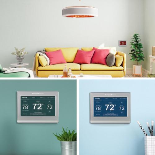 Honeywell Home Smart Color Built In WiFi Heating and Cooling Touch Screen Programmable Thermostat