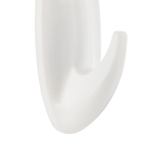3M Command Medium Plastic Designer Hooks 3.125 in. L ( 6 pk)