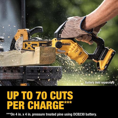 DeWalt 20V MAX DCCS623B 8 Battery Pruning Saw Tool Only