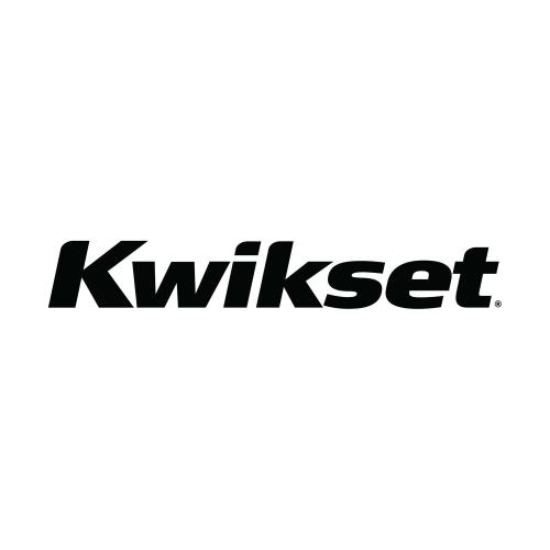 Black Kwikset Signature Series Pismo Knob x Square Rose Iron Black Dummy Knob Right or Left Handed
