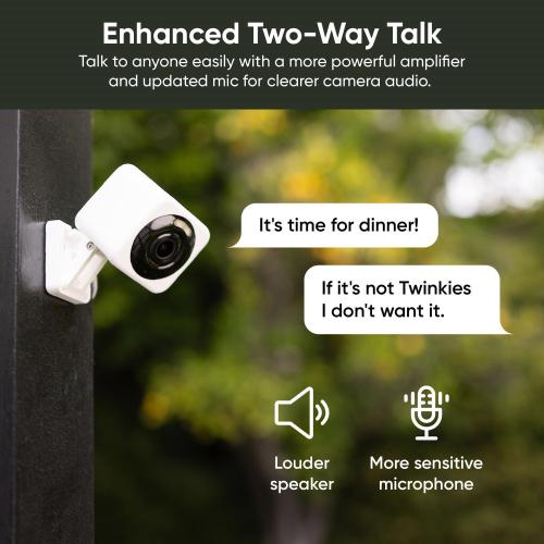 Wyze Cam V4 Plug-in Indoor and Outdoor Smart-Enabled Security Camera