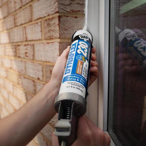 DAP Dynaflex 230 Brown Premium Latex Door/Siding/ Window Sealant 10.1 oz