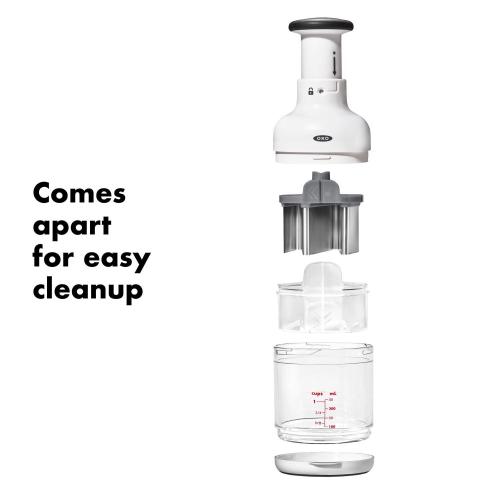 OXO SoftWorks White Plastic/Stainless Steel Food Chopper