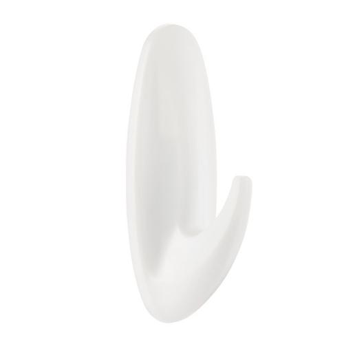 3M Command Medium Plastic Designer Hooks 3.125 in. L ( 6 pk)