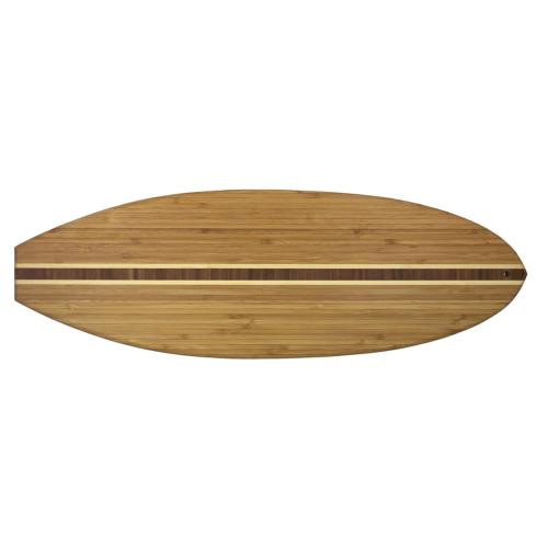 Size 23inch x 7.5 x5/8 58.3 cm 19.1 cm x 1.7 cm Color Brown Totally Bamboo 23 in. L X 7.5 in. W X 0.625 in. Bamboo Cutting Board