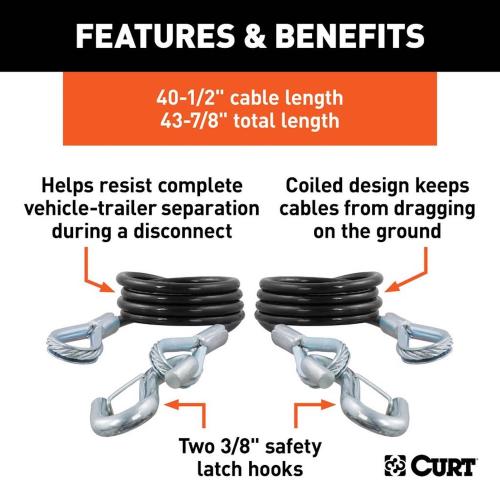 CURT Safety Cable