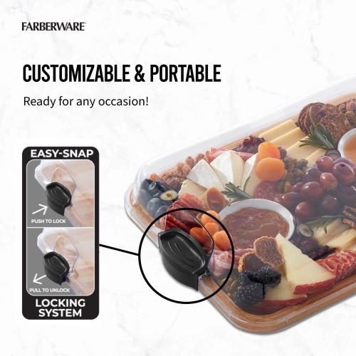 Lifetime Brands 14 in. L X 11 in. W Bamboo Cutting Board & Serve Tray