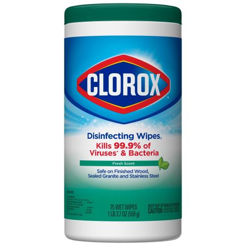 Clorox Fresh Scent Disinfecting Wipes 75 Wet Wipes