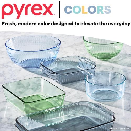 Pyrex 11 in. Mixing Bowl Blue 1 pc