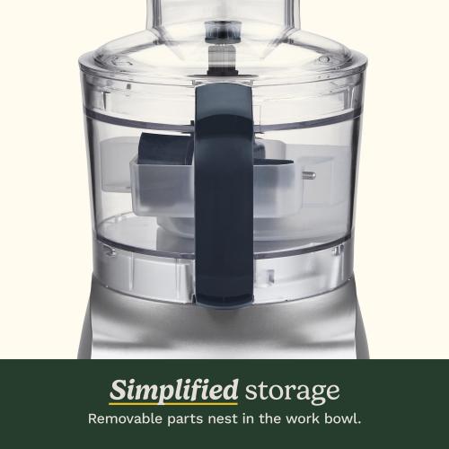 Cuisinart Brushed Nickel Silver 5 cups Food Processor 250 W❗MAY HAVE MISSING PIECES/NEEDS CLEANING ❗