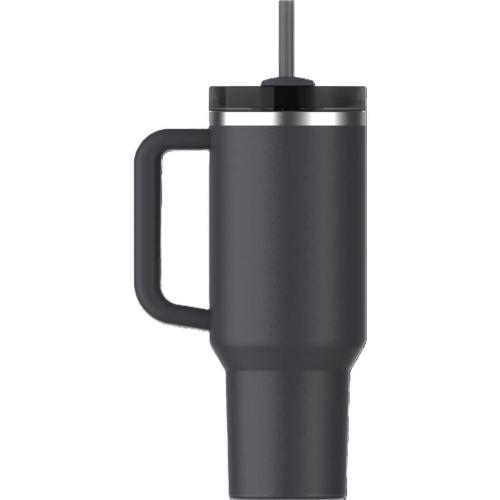 Stanley The Quencher H2.0 FlowState 40 oz Black 2.0 BPA Free Insulated Tumbler