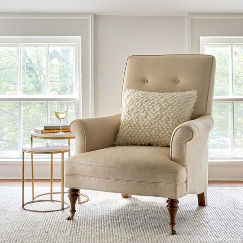 Chunky Handwoven Wool Rug - Ivory, 3' x 5'