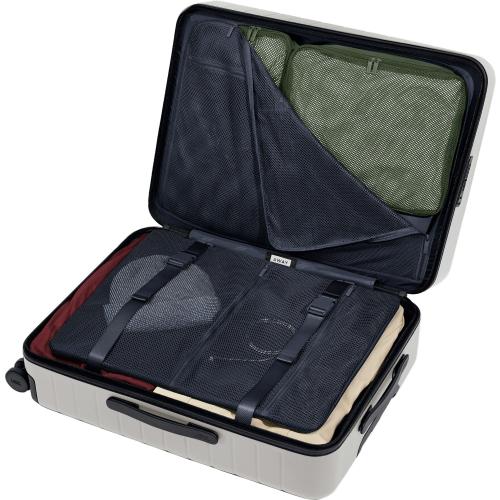 Away The Medium Checked Suitcase Gray