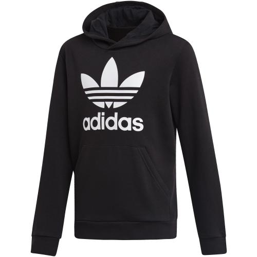 Small - adidas Originals Youth Trefoil Graphic Hoodie