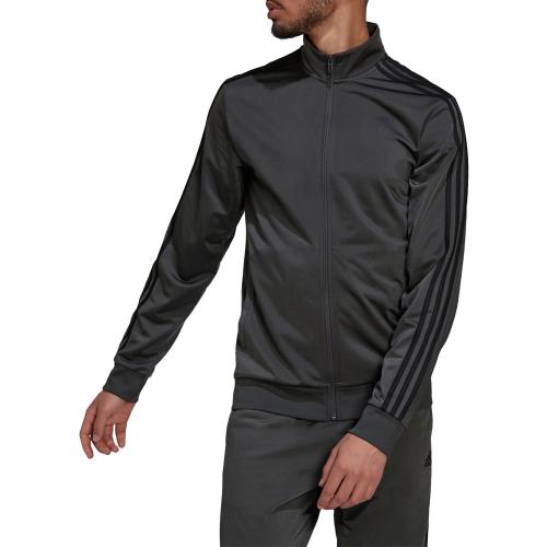 Size XL adidas Men's Essentials 3-Stripes Tricot Track Jacket