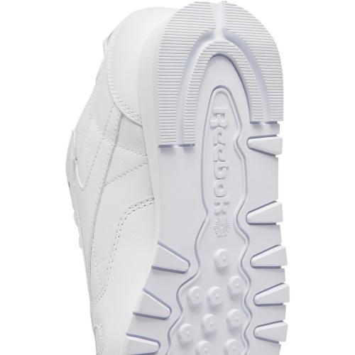 Size 9, White, Reebok Women's Classic Leather Running Shoes