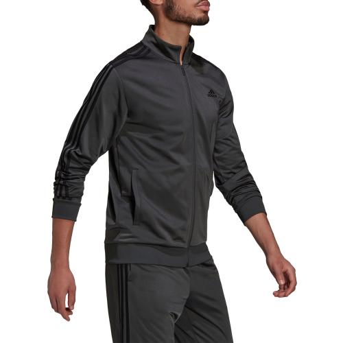 Size XL adidas Men's Essentials 3-Stripes Tricot Track Jacket