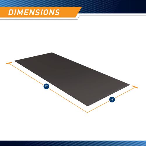 Size 36 x 60  Fitness and Utility Mat