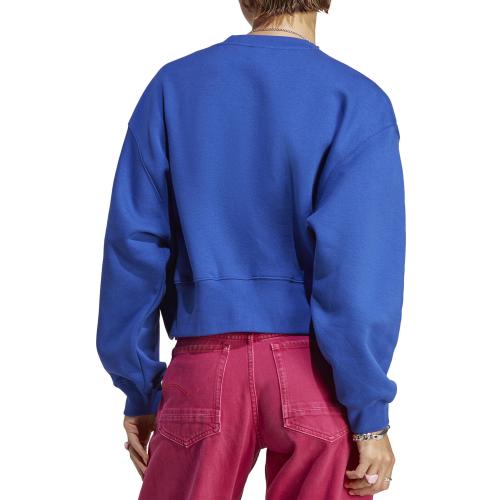 Size L adidas Originals Women's Adicolor Essentials Fleece Crew Sweatshirt
