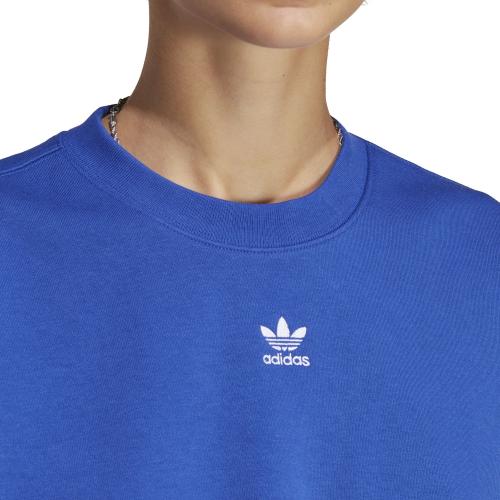 Size L adidas Originals Women's Adicolor Essentials Fleece Crew Sweatshirt