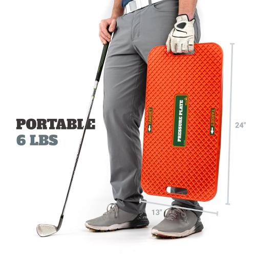 Size 24 x 13 x 1 Color orange WhyGolf Pressure Plate