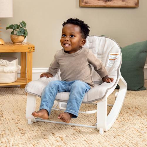 Ingenuity Keep Cozy 3-in-1 Grow with Me Bounce & Rock Seat