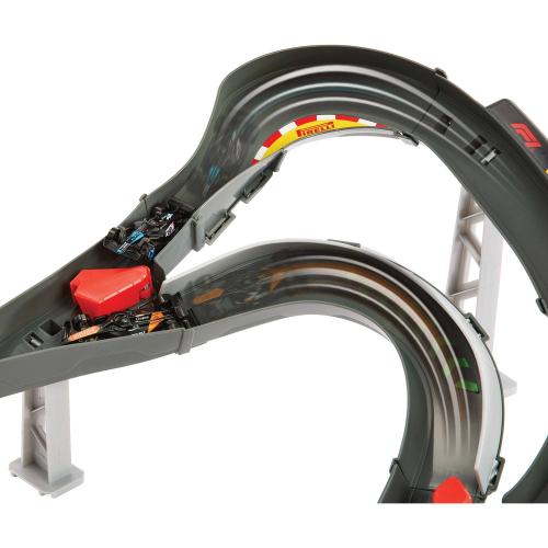 Hot Wheels Racing Formula 1 Sprint Race Circuit Track Set with 3 Die-Cast Toy Cars