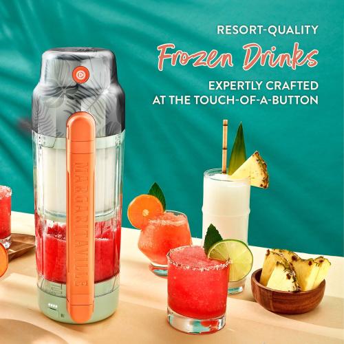 Margaritaville Maui On-the-Go Frozen Drink Machine and Portable Blender NEEDS CLEANING