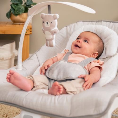 Ingenuity Keep Cozy 3-in-1 Grow with Me Bounce & Rock Seat