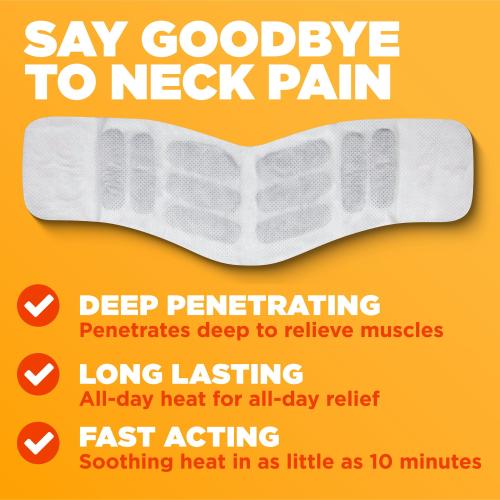 Thermacare Neck Shoulder Wrist Pain Relief Heatwraps, 11 pack