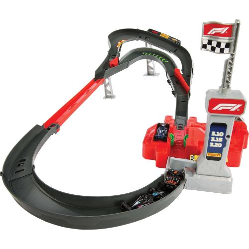 Hot Wheels Racing Formula 1 Sprint Race Circuit Track Set with 3 Die-Cast Toy Cars