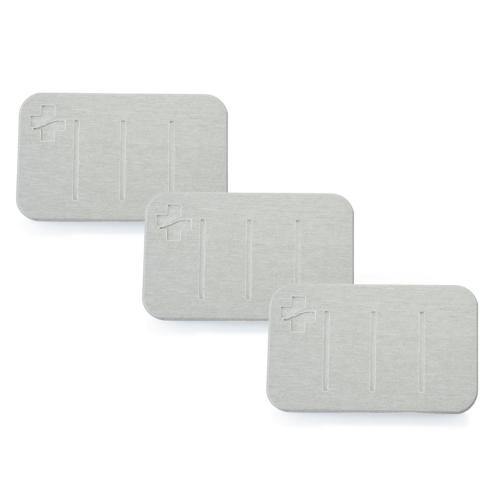 Medic Therapeutics 5 x 3 Diatomite Non-Slip Quick Dry Multipurpose Mat 3-Pack