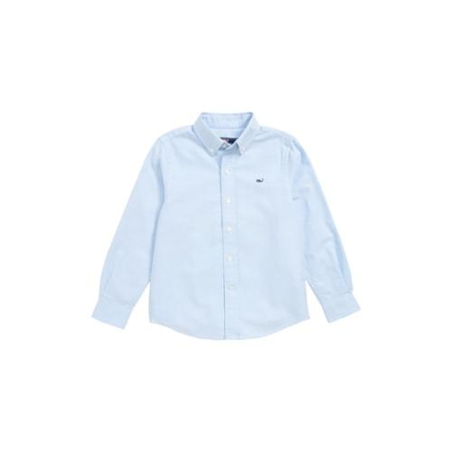 Size M Vineyard Vines Boys' Cotton Oxford Whale Shirt - Little Kid, Big Kid