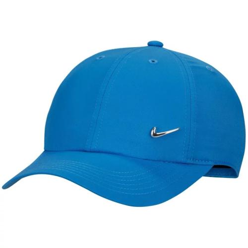 Nike Boys' Dri-FIT Club US CB Metal Swoosh Cap Photo Blue - Boy's Athletic Headwear/Accessories at Academy Sports
