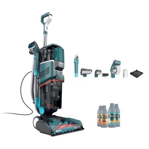 ‼️has stains and dust ‼️Shark R-EX205 CarpetXpert Upright Deep Carpet Cleaner Teal Certified Refurbished