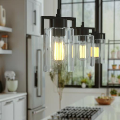 Luende Cenit Serie 1-Light Dimmable Pendant Light