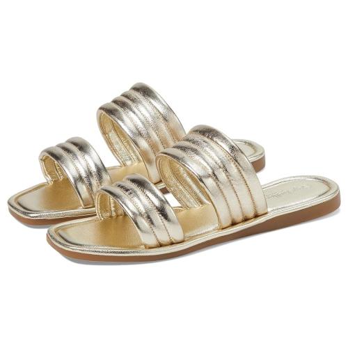 Size 8.5 Seychelles Cape May Metallic Women's Sandals Gold : 8.5 M, Leather
