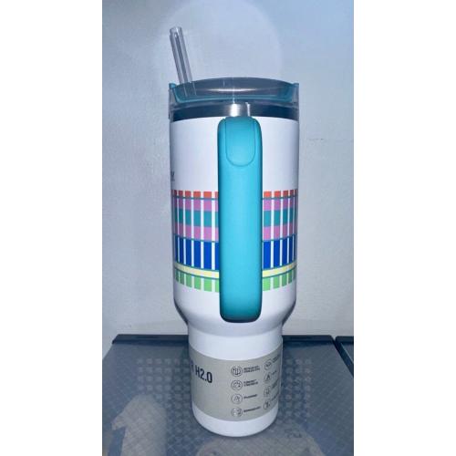 STANLEY Quencher H20 FlowState Stainless Steel Vacuum Insulated Tumbler with Lid and Straw for Water  Iced Tea or Coffee Summe