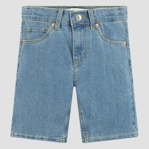 Size 8..Levi's® Boys' Slim 'Above the Knee' Jean Shorts - Light Blue 8: Stretch Knit, Midweight Fabric