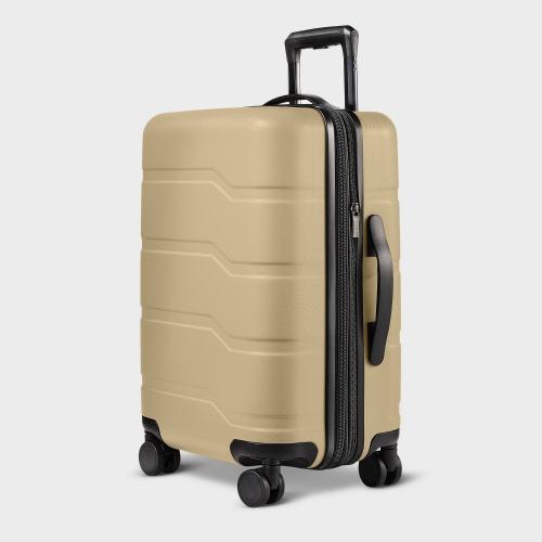 Carry on Spinner Wheels Spinner Suitcase Tan - Open Story™