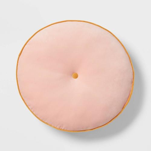 Velvet Kids' Floor Pillow Pink - Pillowfort™