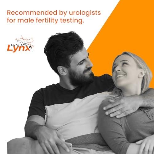 Fertility Home Sperm Check Test Kit for Men - Shows Normal or Low Sperm Count - Easy to Read Male Fertility Test Results | Convenient Accurate & Priva