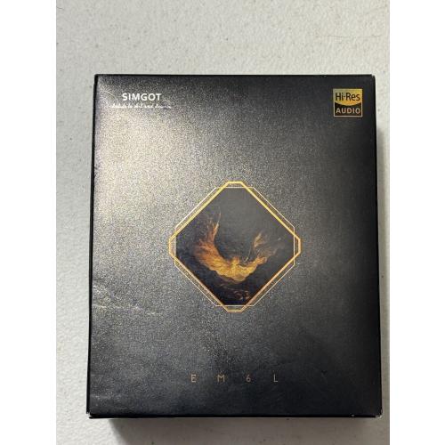 SIMGOT EM6L 1DD   4BA Gaming Earbud, HiFi IEM Earphone *Open Box*