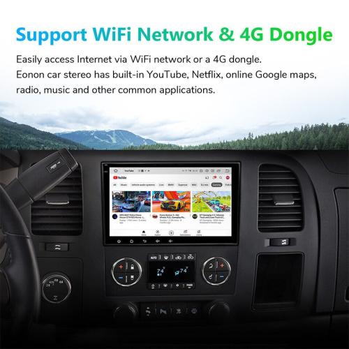 CAM Eonon GMA12S Android 13 6 64 Car Radio GPS Sat Nav CarPlay for Chevrolet GMC