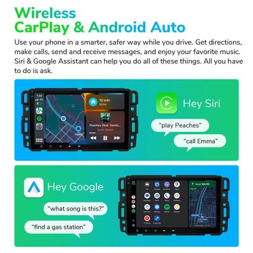 CAM Eonon GMA12S Android 13 6 64 Car Radio GPS Sat Nav CarPlay for Chevrolet GMC