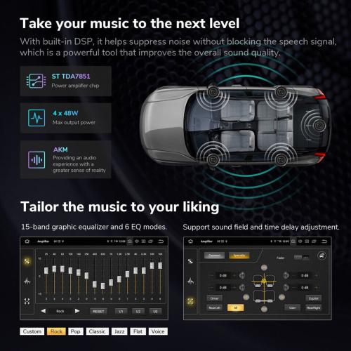 CAM Eonon GMA12S Android 13 6 64 Car Radio GPS Sat Nav CarPlay for Chevrolet GMC